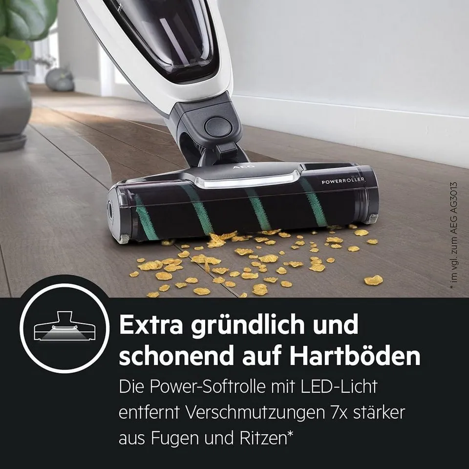 AEG QX8-2-PALR Akku-Hand- und Stielstaubsauger, 2in1 Design, hohe Saugleistung, ergonomisches Design 3