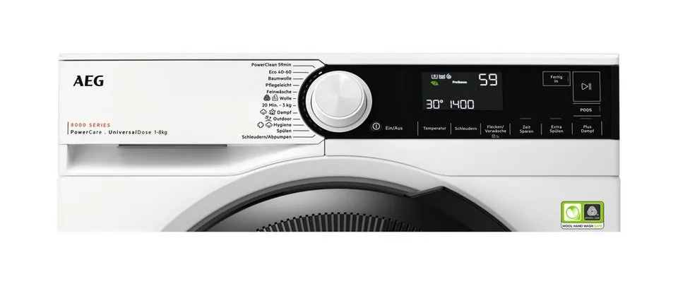 AEG LR8E70480 Waschmaschine, Energieeffizienz A, leiser Invertermotor 2