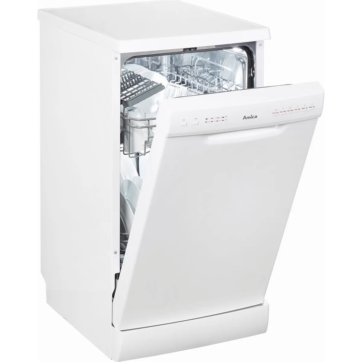 Amica GSP 14544-1 W Standgeschirrspüler, 9 Maßgedecke, 6 Programme 2