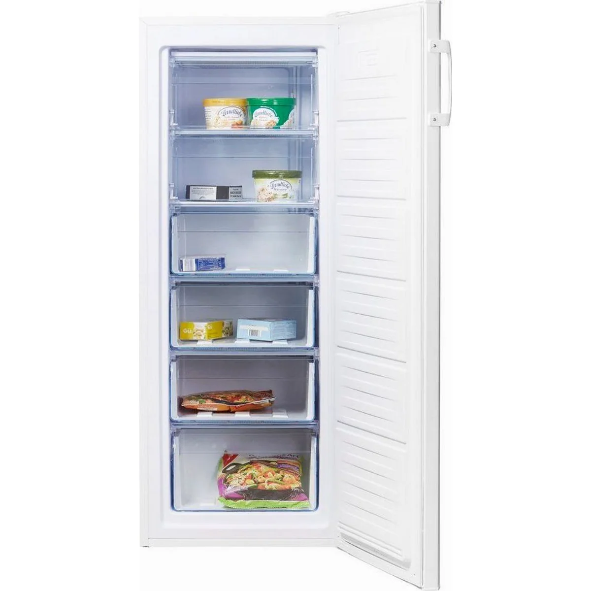 Amica GS 324 100 W Gefrierschrank, 141 cm hoch, 55 cm breit, 4 Schubladen 2