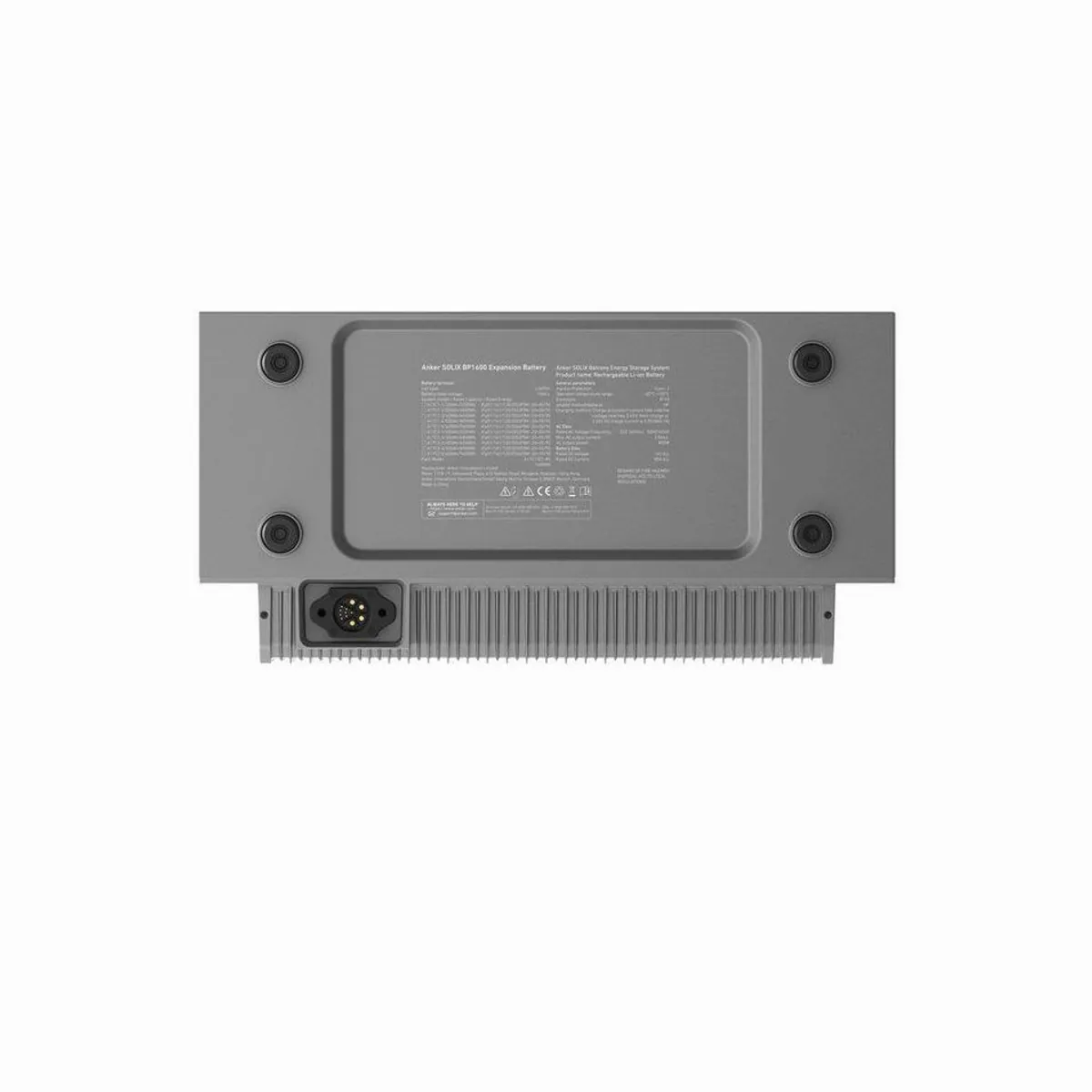 Anker SOLIX BP1600 Erweiterungsakku, 6.000 Ladezyklen, IP65 Wetterfestigkeit, stapelbar — 800 W 3
