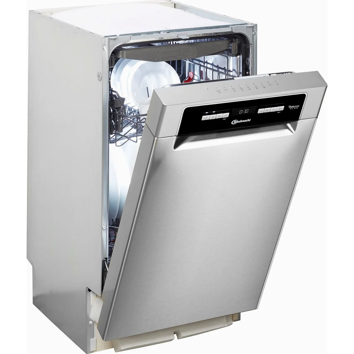 BAUKNECHT BSUO 3O21 PF X (2) Unterbaugeschirrspüler, 10 Maßgedecke, 41 dB(A), 9 Programme 5
