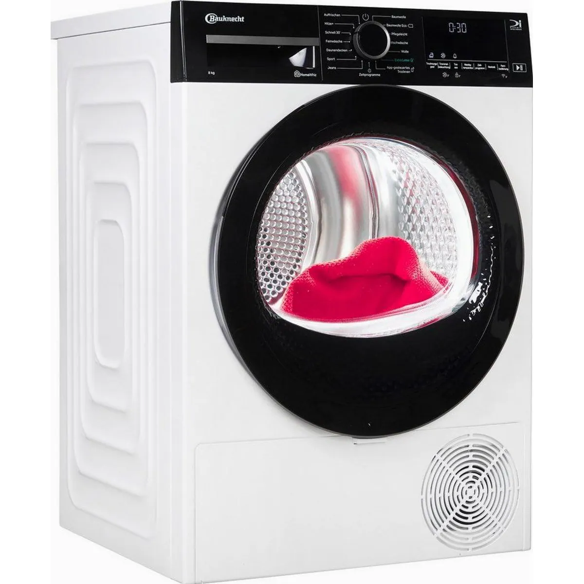BAUKNECHT TR SUPER ECO 8C, Energieeffizienz A++, 8 kg Fassungsvermögen, 4 Jahre Garantie