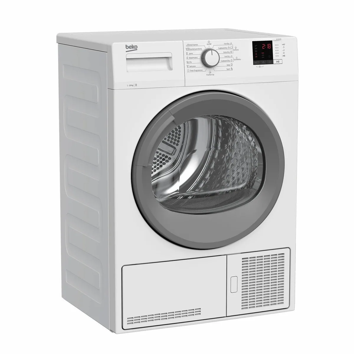 BEKO DC 101230 Kondenstrockner, 10 kg, 15 Programme, Multifunktionsdisplay 2