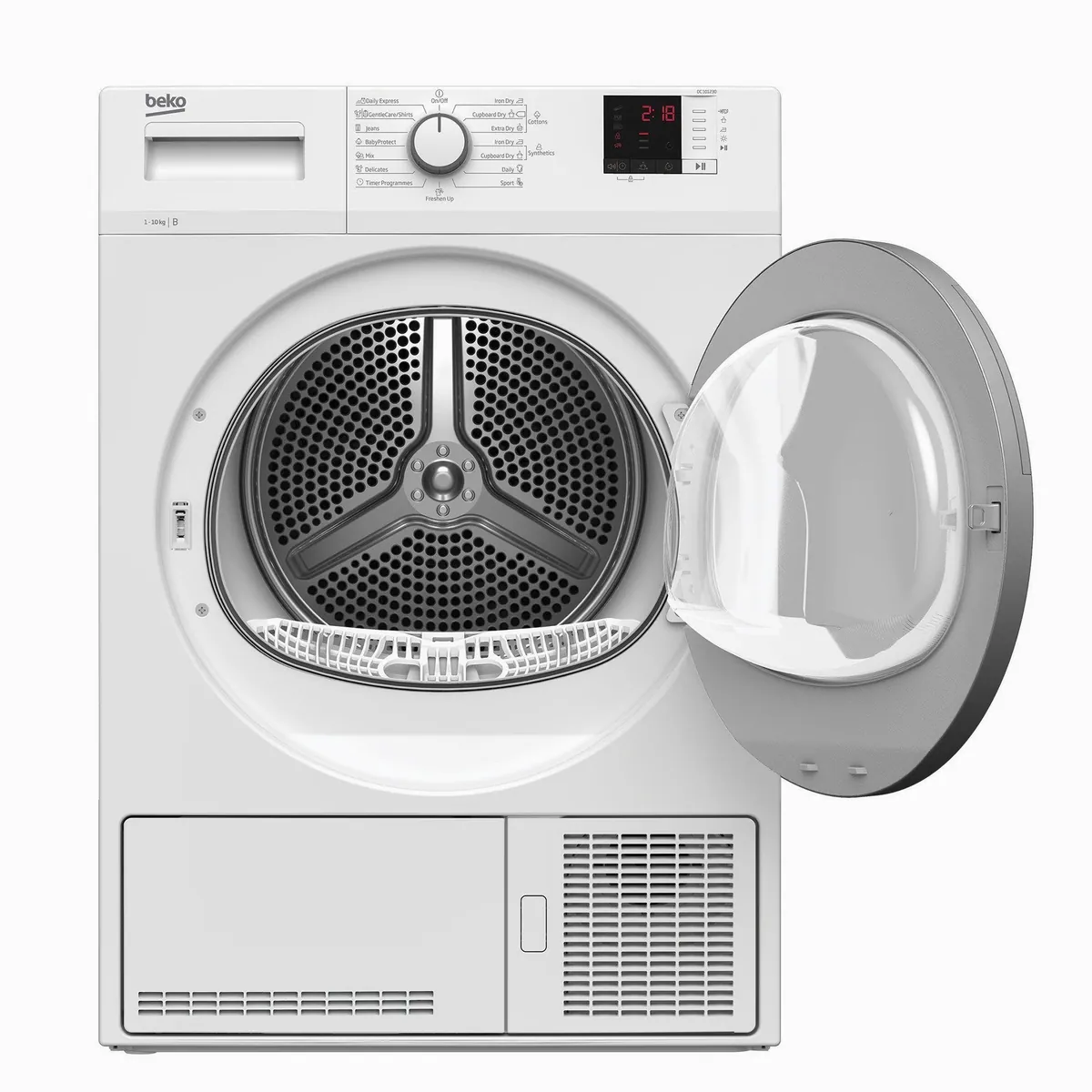 BEKO DC 101230 Kondenstrockner, 10 kg, 15 Programme, Multifunktionsdisplay 3