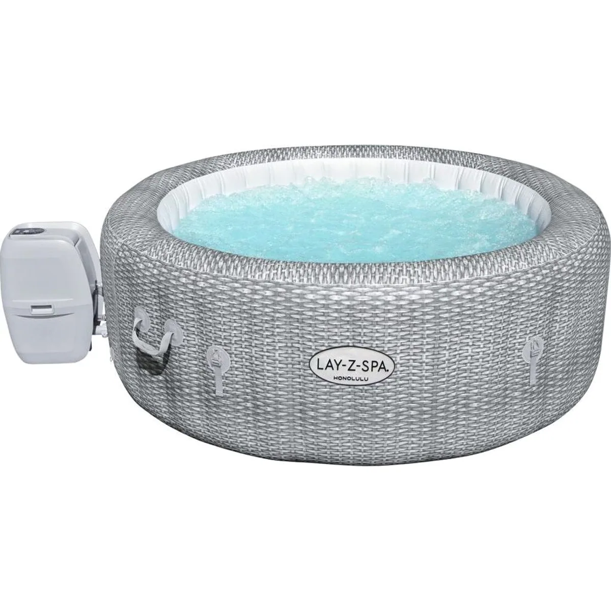 Bestway LAY-Z-SPA Honolulu AirJet Whirlpool, 196 x 71 cm, für bis zu 6 Personen
