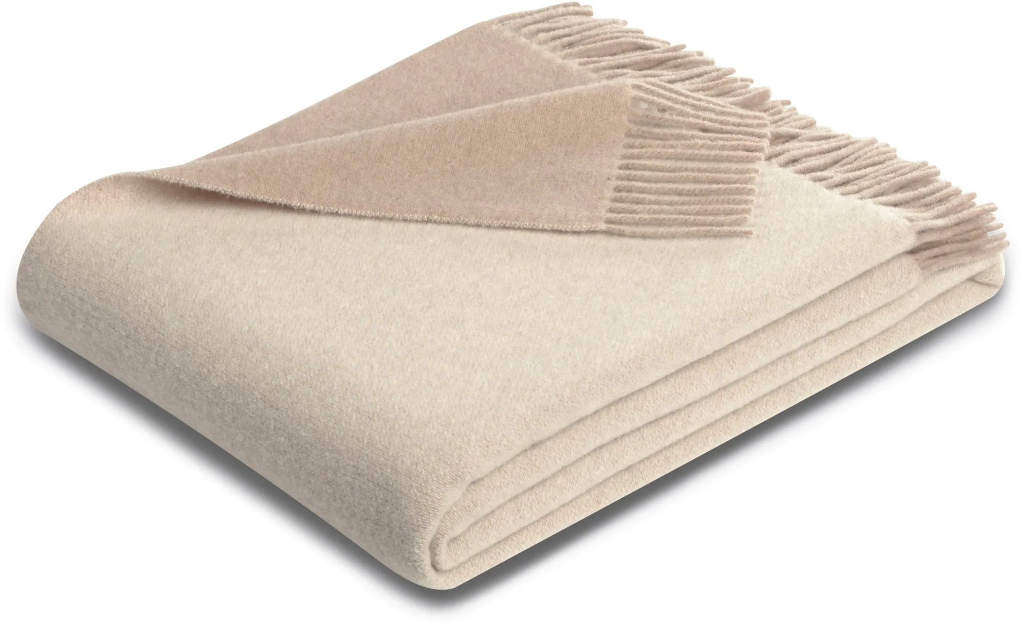 Biederlack Plaid Britta, aus 100% Wolle, elegant und gemütlich