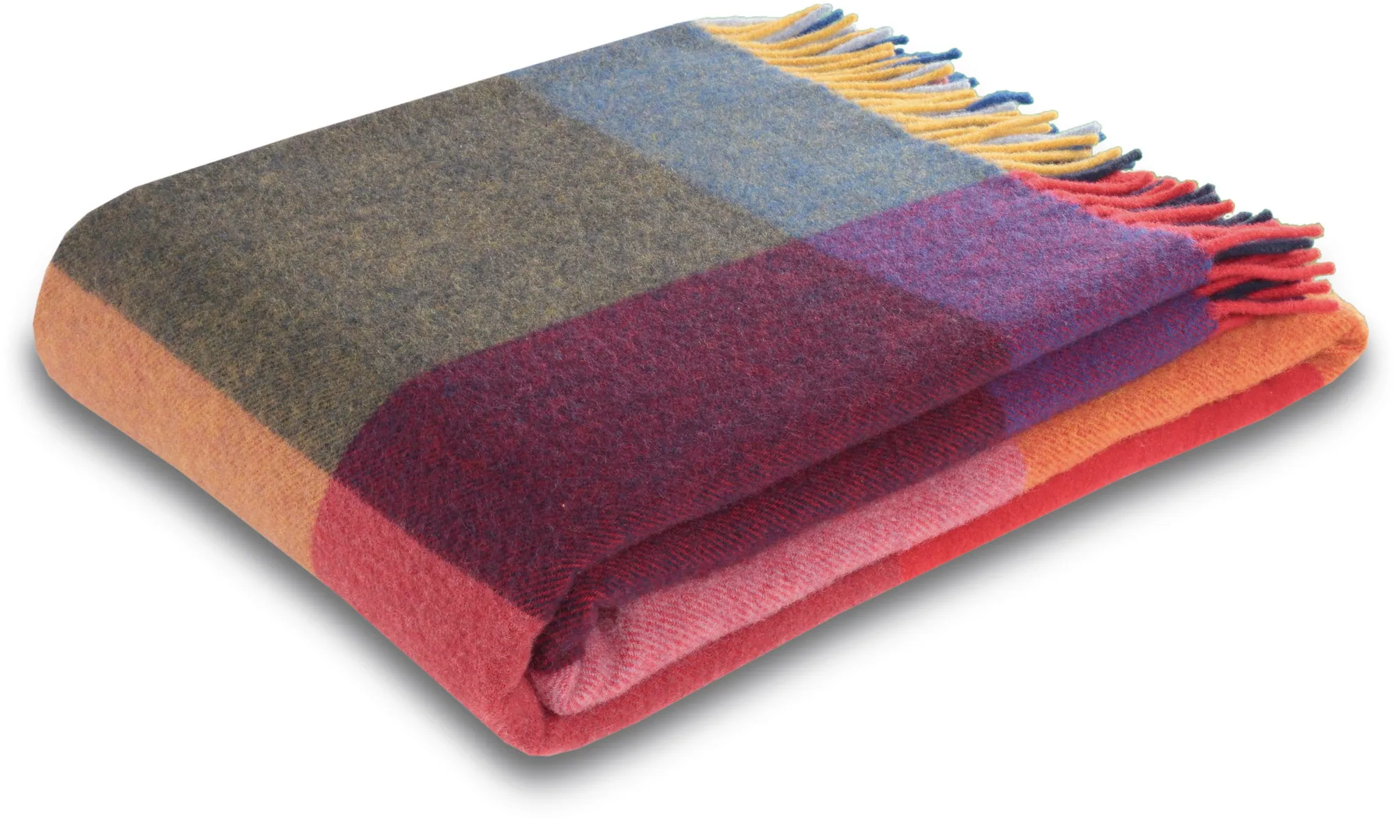 Biederlack Wohndecke Soft Impression, eleganter Doubleface-Look, Baumwolle-Kaschmir-Mix