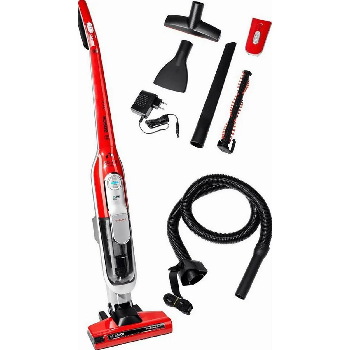 BOSCH Akku-Stielstaubsauger Athlet ProAnimal BCH6ZOOO, 25,2 V, beutellos, ProAnimal Düse, 60 Minuten Laufzeit Dieses Produkt der Marke BOSCH wird von