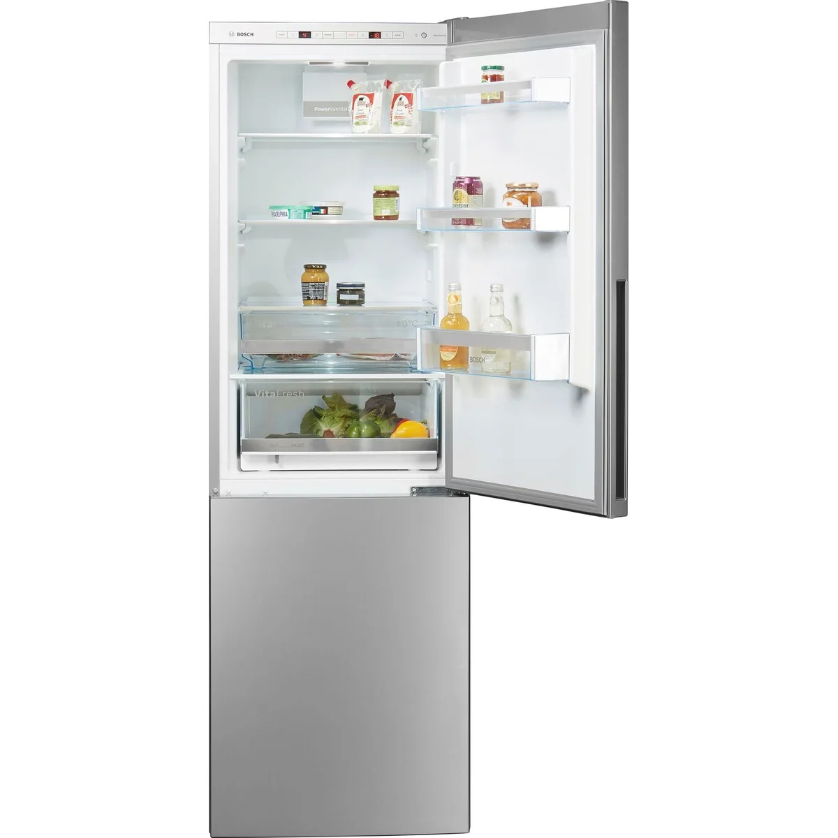 BOSCH KGE364LCA Kühl-/Gefrierkombination, 186 cm hoch, 60 cm breit, Energieeffizienzklasse C Dieses Produkt der Marke BOSCH wird von uns als 4