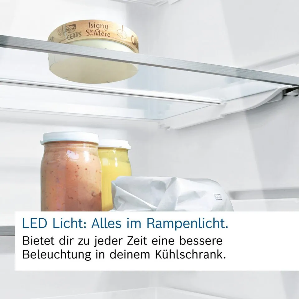 BOSCH KGN33NWEB Kühl-/Gefrierkombination, No Frost, MultiAirflow, Supergefrier-Funktion Dieses Produkt der Marke BOSCH wird von uns als unabhängigem 2