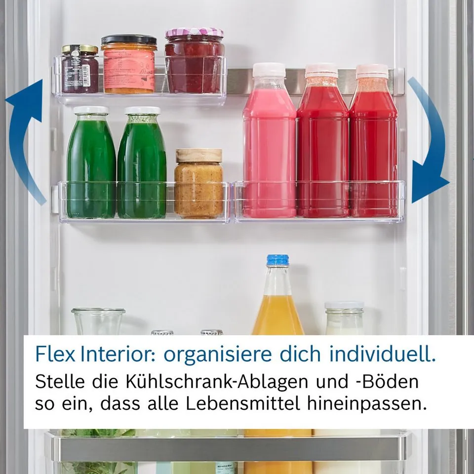 BOSCH KGN49AIBT Kühl-/Gefrierkombination, No Frost, Energieeffizienz B Dieses Produkt der Marke BOSCH wird von uns als unabhängigem Händler 4