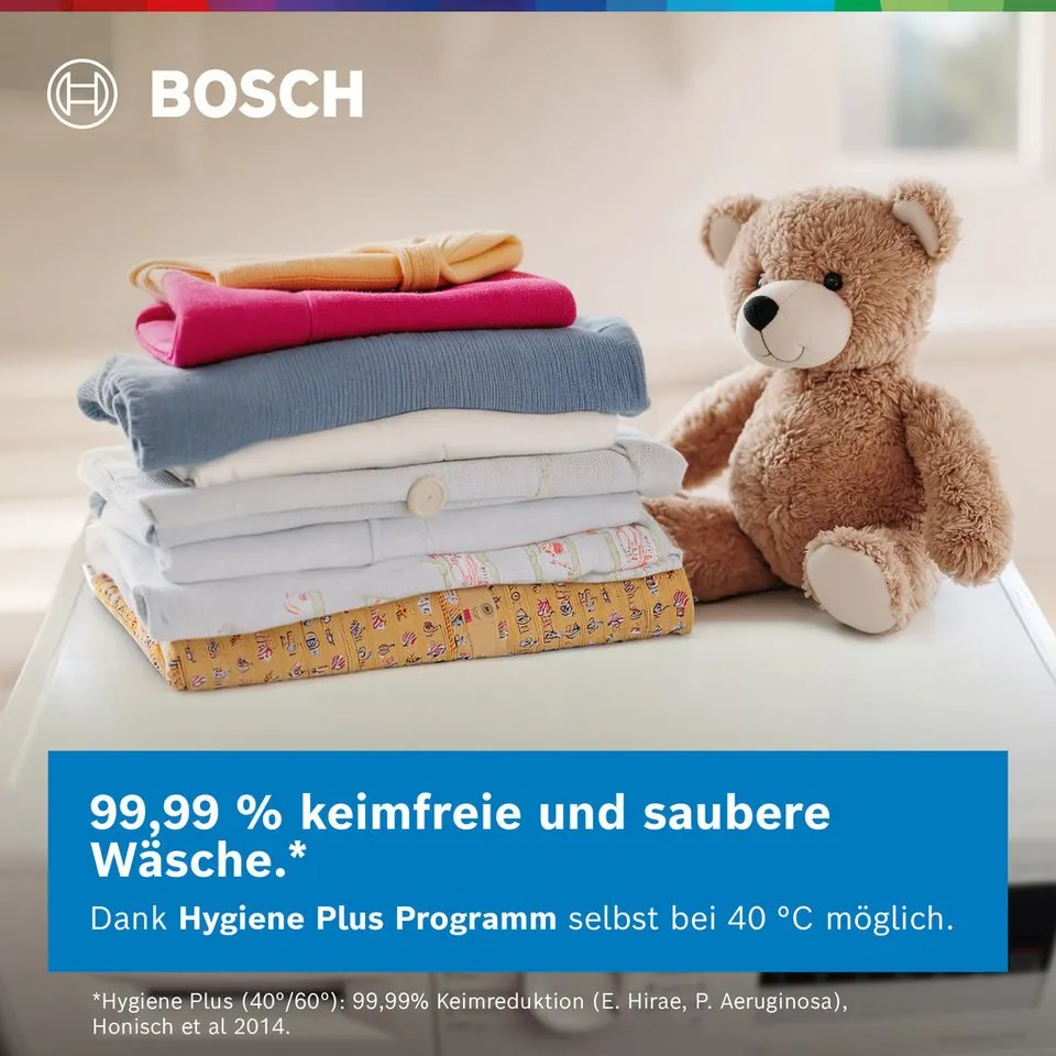 BOSCH WUU28T70 Waschmaschine, Energiesparend, Invertermotor, Hygienefunktion — unterbaufähig Dieses Produkt der Marke BOSCH wird von uns als 4