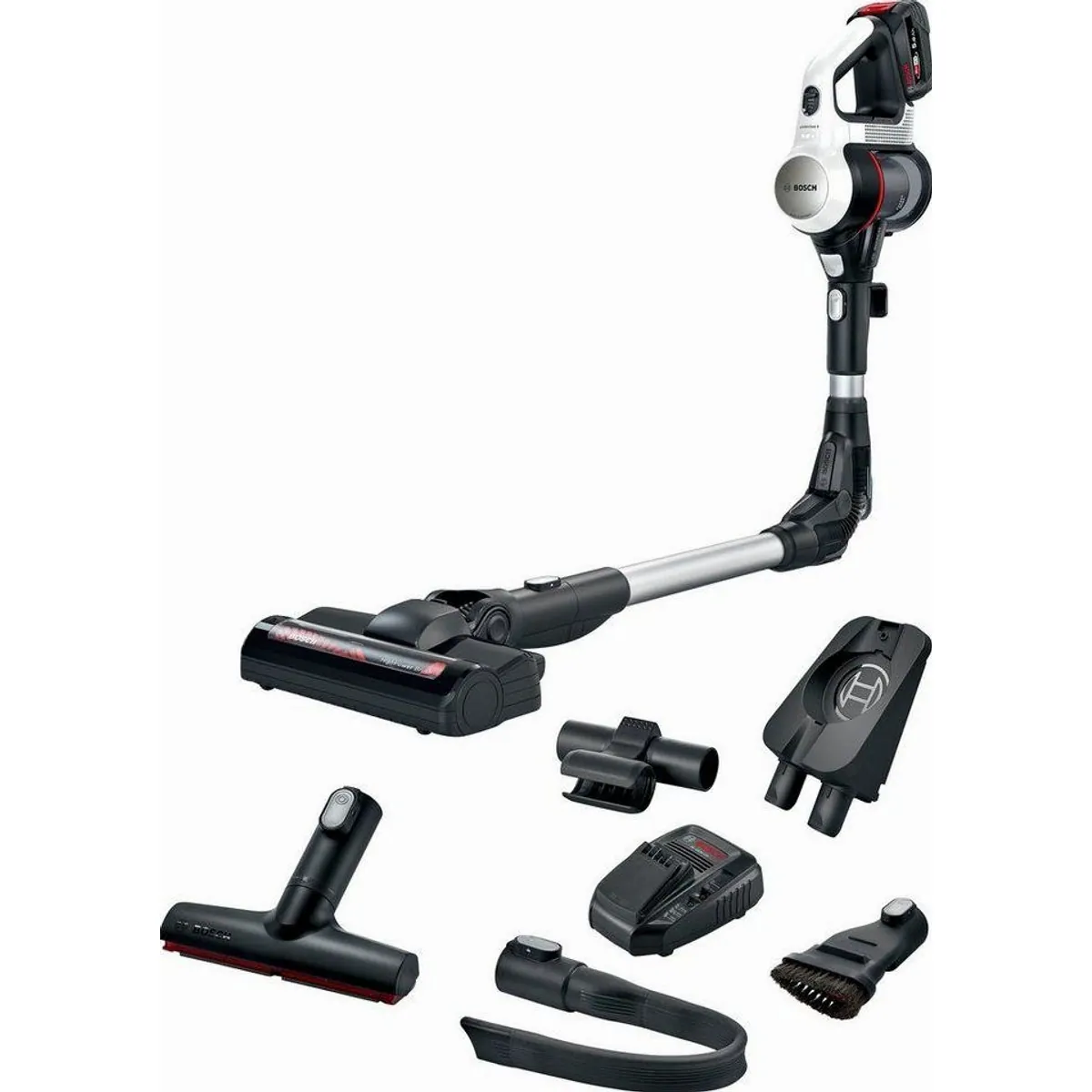 BOSCH Unlimited 7 BSS715CARP, 5.0 Ah Akku, Knickrohr, beutellos Dieses Produkt der Marke BOSCH wird von uns als unabhängigem Händler vertrieben. Wir