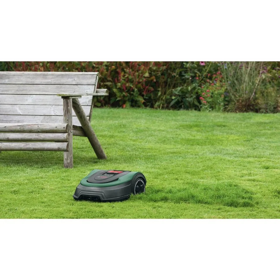 Bosch Indego M+ 700 Rasenmähroboter, autonome Rasenpflege, Smart Gardening App 3