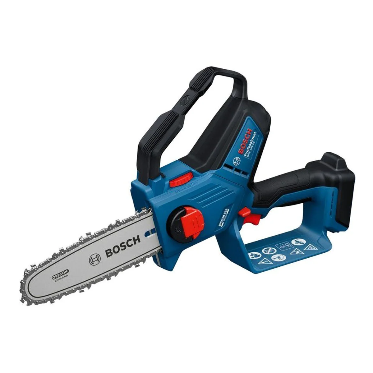 Bosch Professional GKE 18V-20, Akku-Kettensäge, 18 cm Schwert, 1x 4,0 Ah Akku, Ladegerät 2