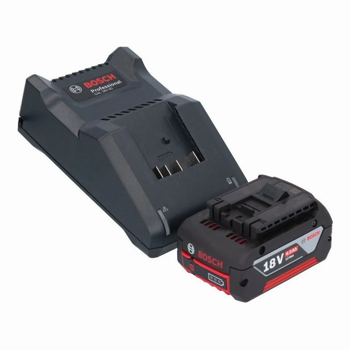 Bosch Professional GKE 18V-20, Akku-Kettensäge, 18 cm Schwert, 1x 4,0 Ah Akku, Ladegerät 3