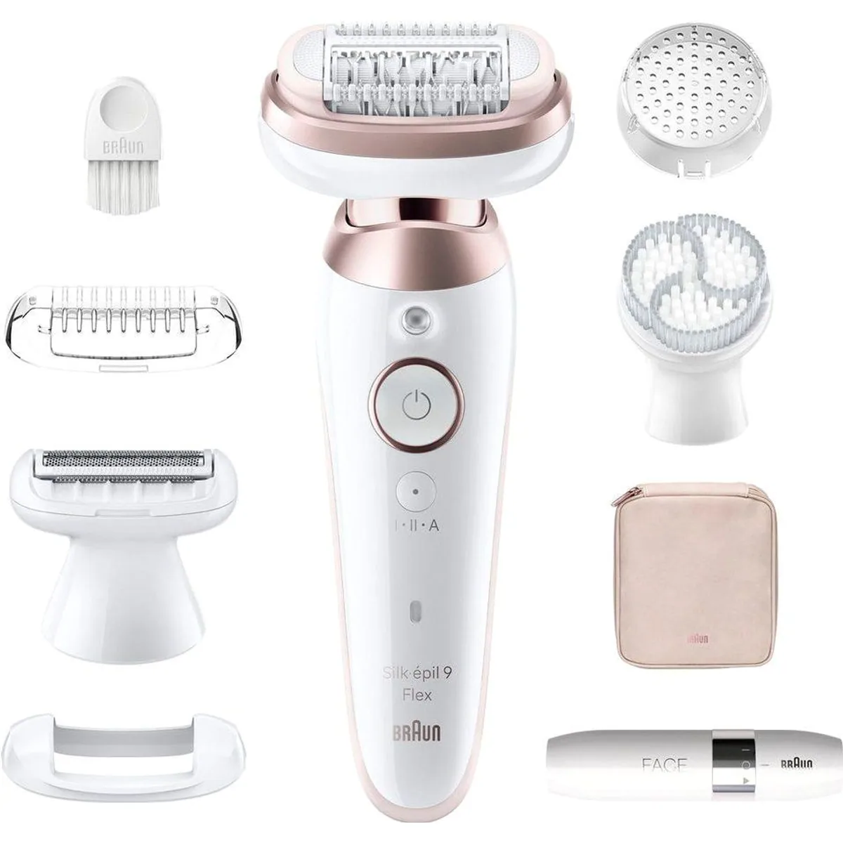 Braun Silk-épil 9 Flex 9-360, 40 MicroGrip-Pinzetten, flexibler Kopf, wasserfest 2