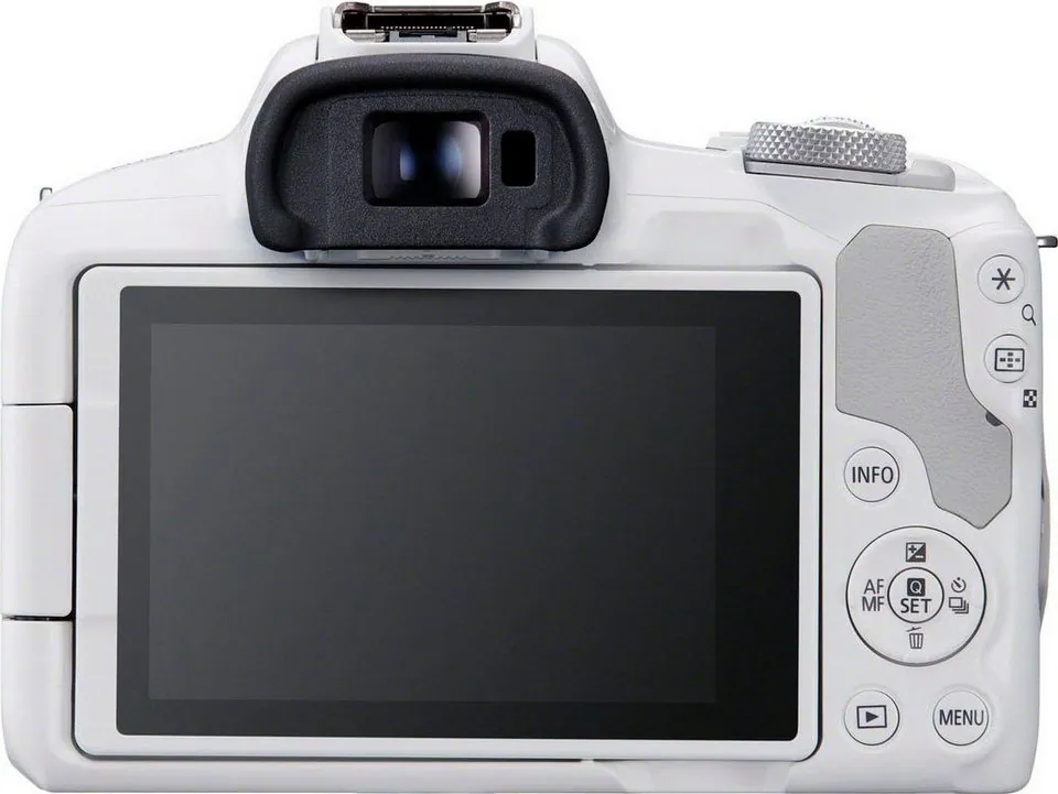 Canon EOS R50 + RF-S 18-45mm F4.5-6.3 IS STM Kit, hohe Bildqualität, kompaktes Design, vielseitige Einsatzmöglichkeiten Dieses Produkt der Marke 5