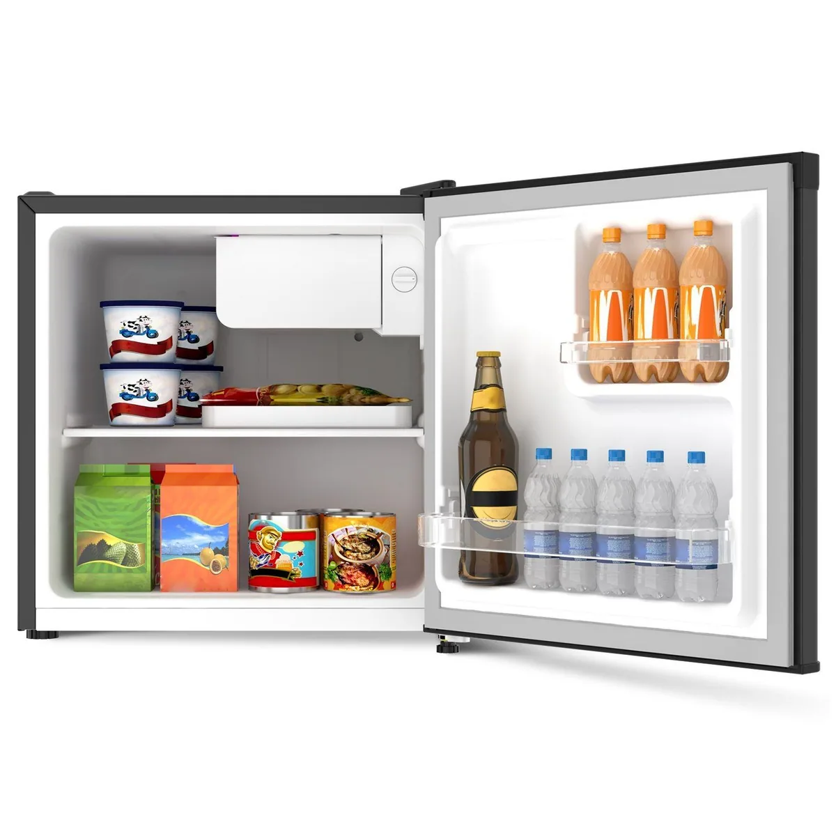 CHiQ CSD46D4 Mini Kühlschrank, 46 L, 35 dB, 12 Jahre Kompressor-Garantie 5