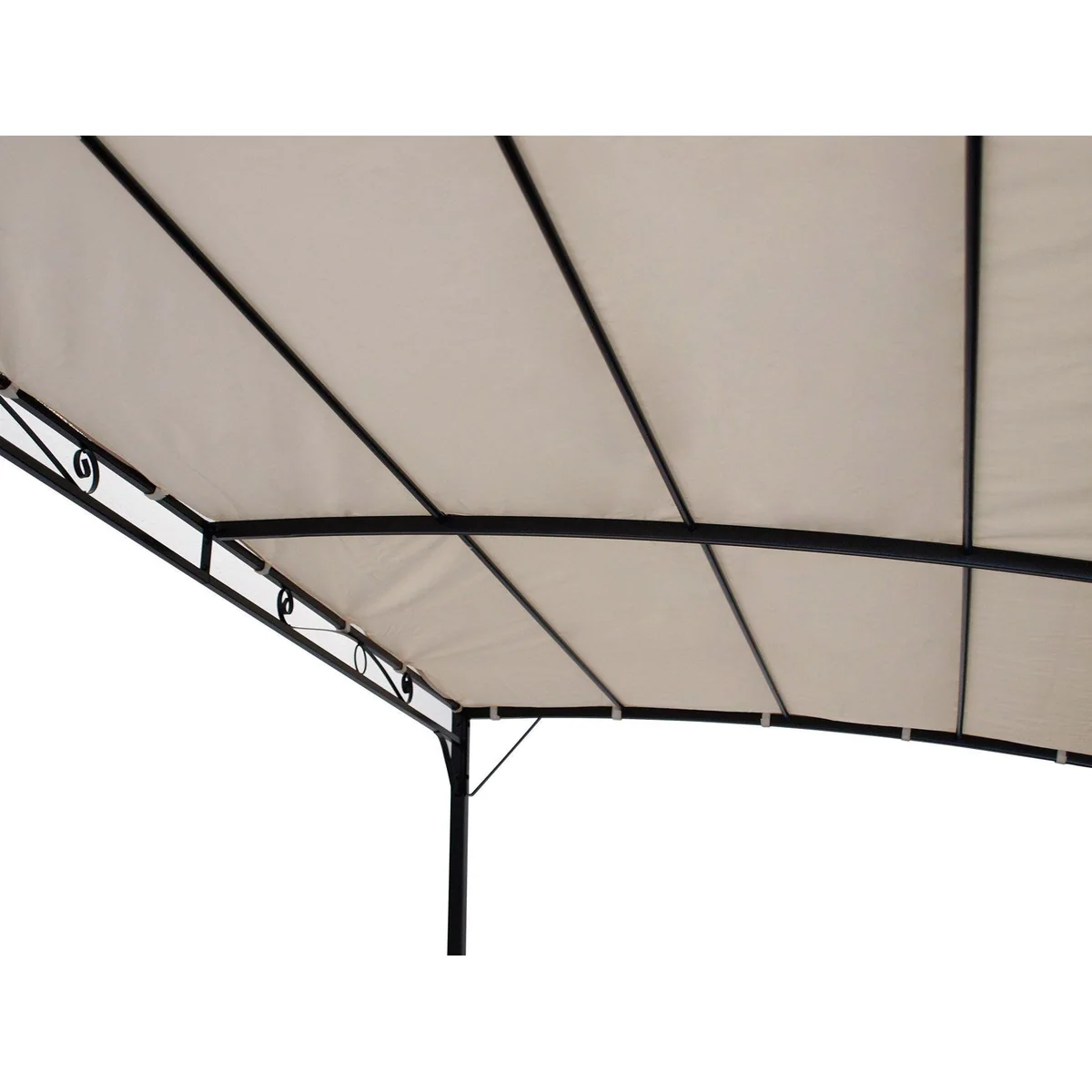 DEGAMO Anbaupavillon MANTOVA, 3 x 2,5 Meter, wasserdicht, stabil 4