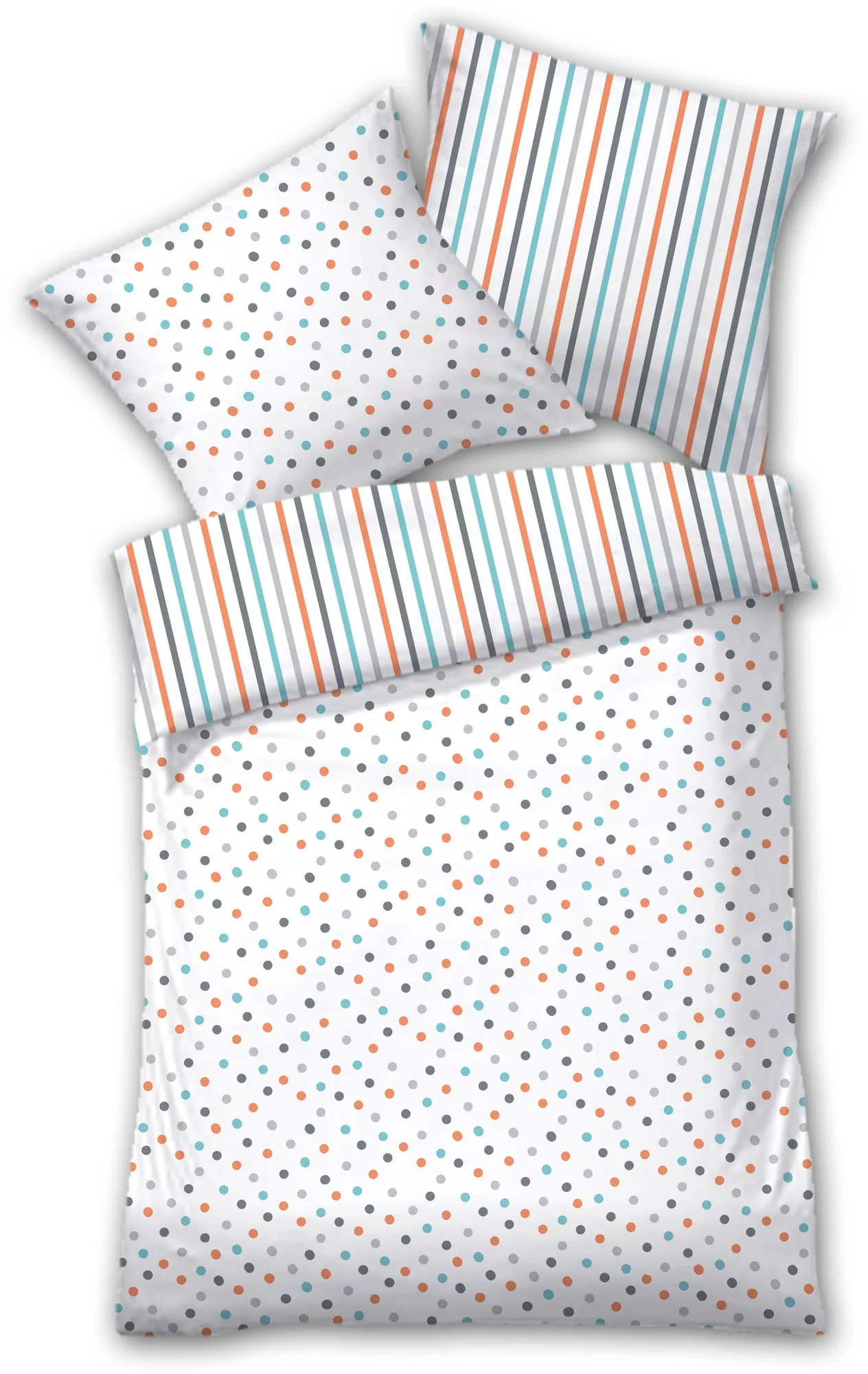 Dyckhoff Bettwäsche 4014, Frottee, 2-teilig, 100 % Baumwolle, pflegeleicht