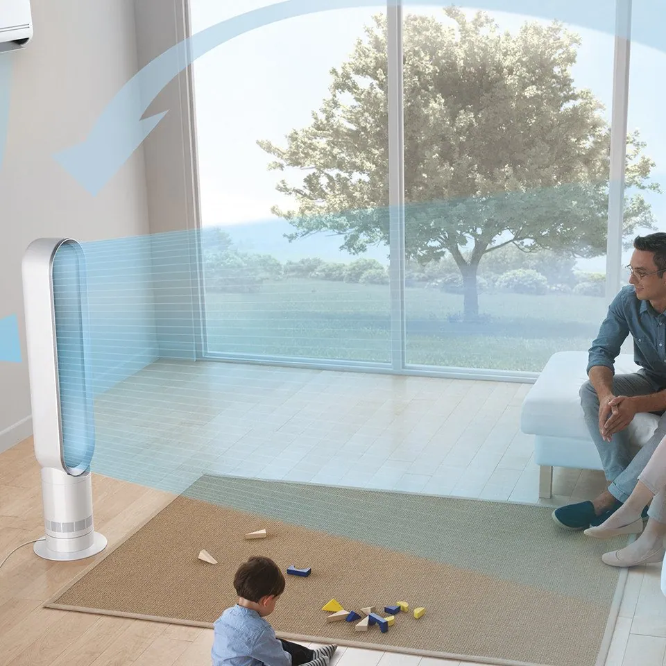 DYSON AM07 Turmventilator, patentierte Air Multiplier Technologie, präzise Luftstromkontrolle Dieses Produkt der Marke DYSON wird von uns als 4