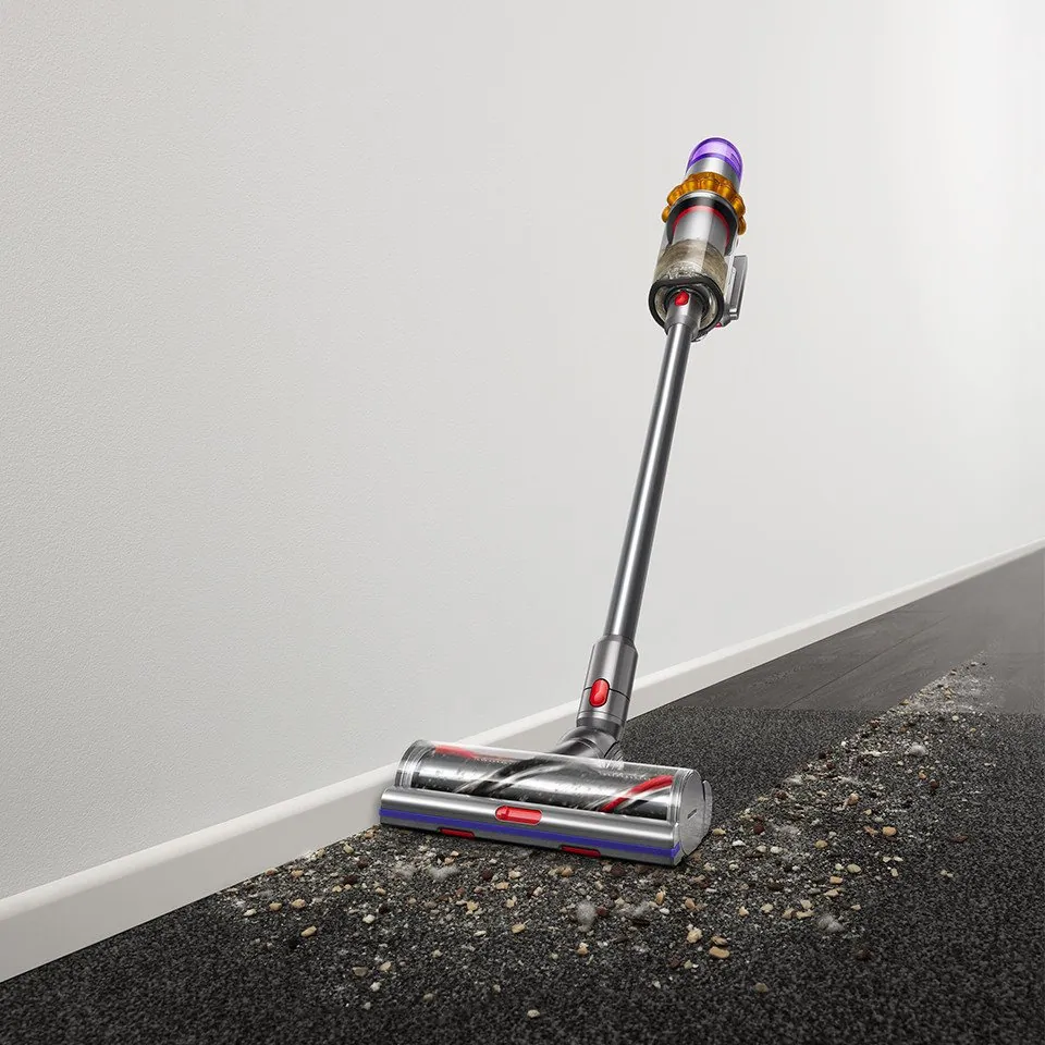 DYSON V15 Detect Absolute Akku-Staubsauger, höchste Saugkraft, intelligente Stauberkennung, lange Laufzeit Dieses Produkt der Marke DYSON wird von 3