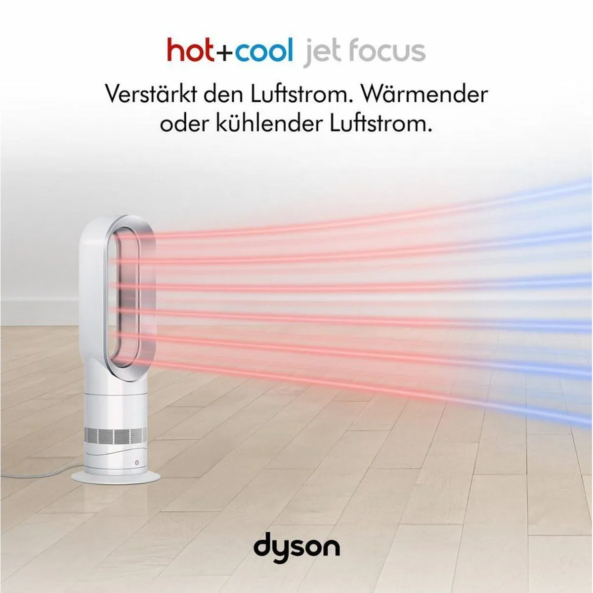 DYSON AM09 Heizlüfter & Ventilator, Jet Focus Technologie, Sleep-Timer Funktion Dieses Produkt der Marke DYSON wird von uns als unabhängigem Händler 2