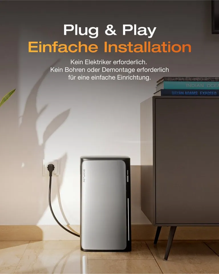 Ecoflow Stream Pro Balkonkraftwerk, 1,92 kWh Speicher, 2300W Solareingang 5