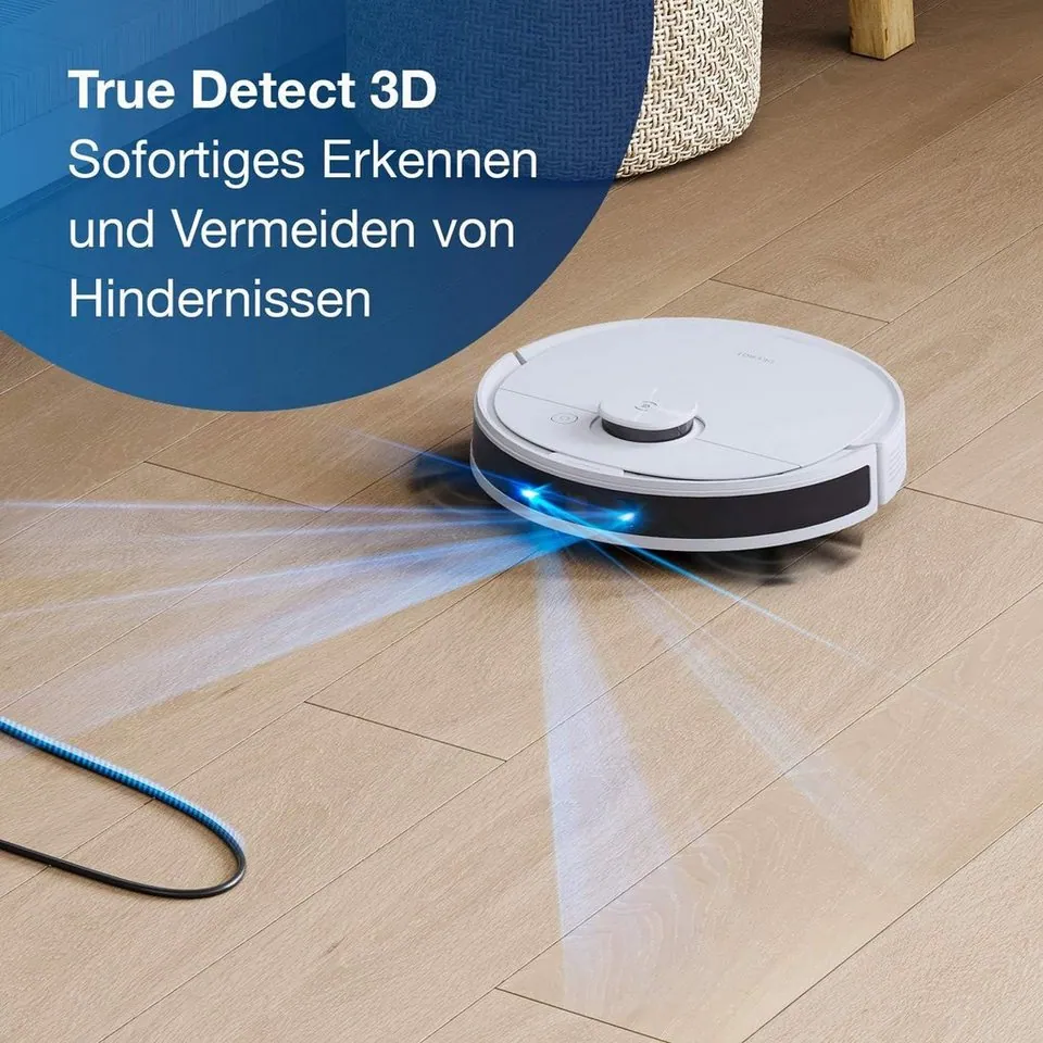 ECOVACS DEEBOT N8 Pro+ Nass-Trocken-Saugroboter, innovative Hinderniserkennung, hohe Saugleistung 4