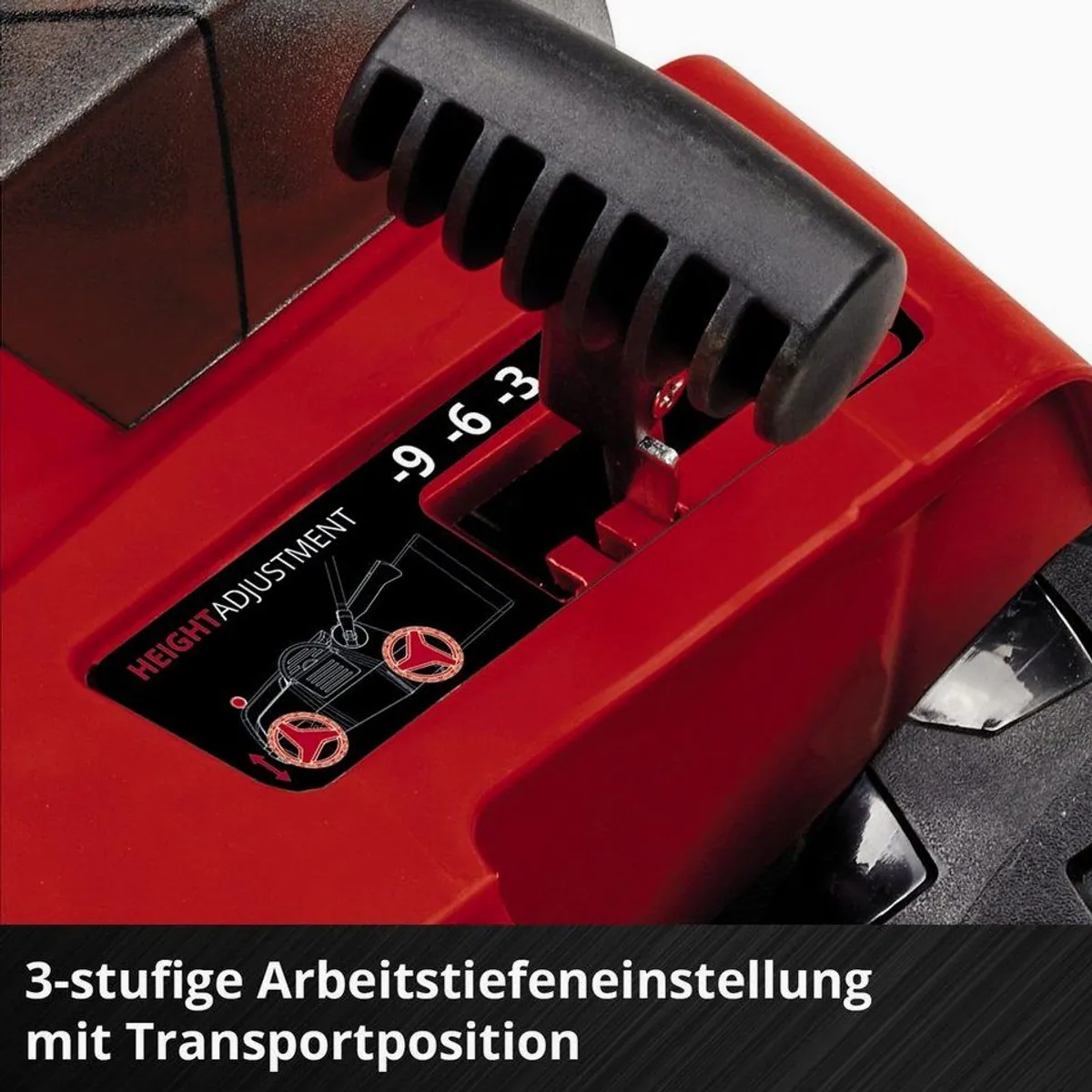 Einhell GE-SA 36/35 Li Akku-Vertikutierer-Lüfter, 3in1, 2x Akkus inklusive 4