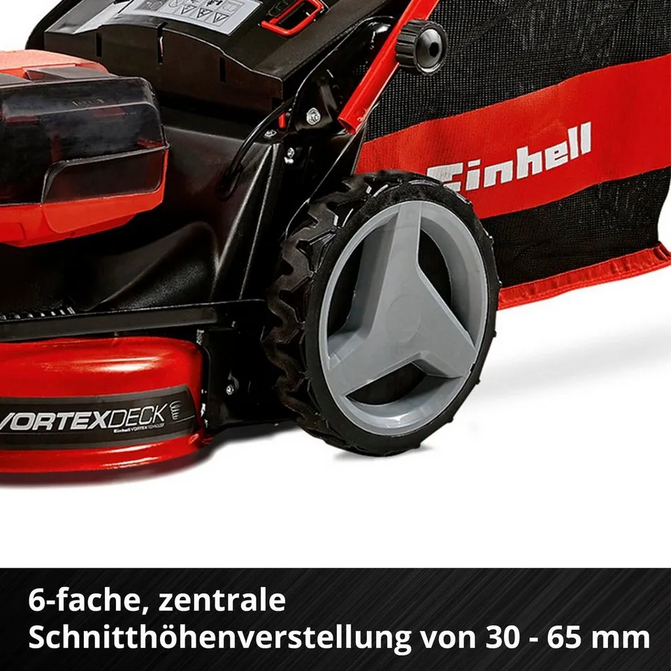 Einhell GP-CM 36/47 S HW Li, 47 cm Schnittbreite, 4 Akkus, Radantrieb 5