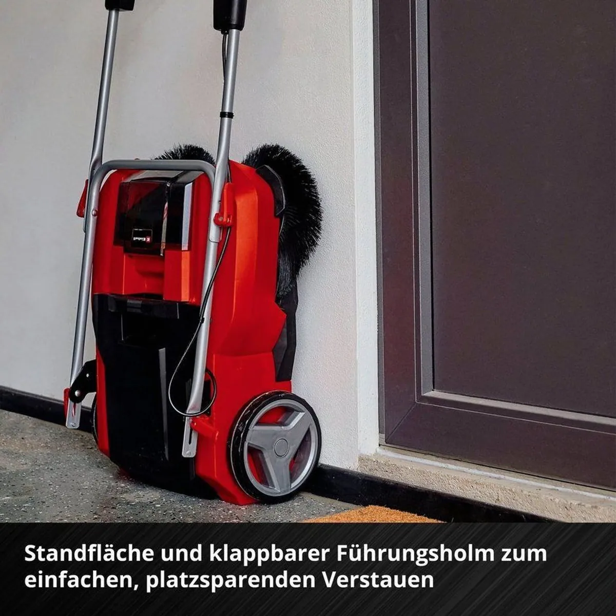 Einhell TE-SW 18/610 Li-Solo Akku-Kehrmaschine, 61 cm Arbeitsbreite, 20 L Behälter 4