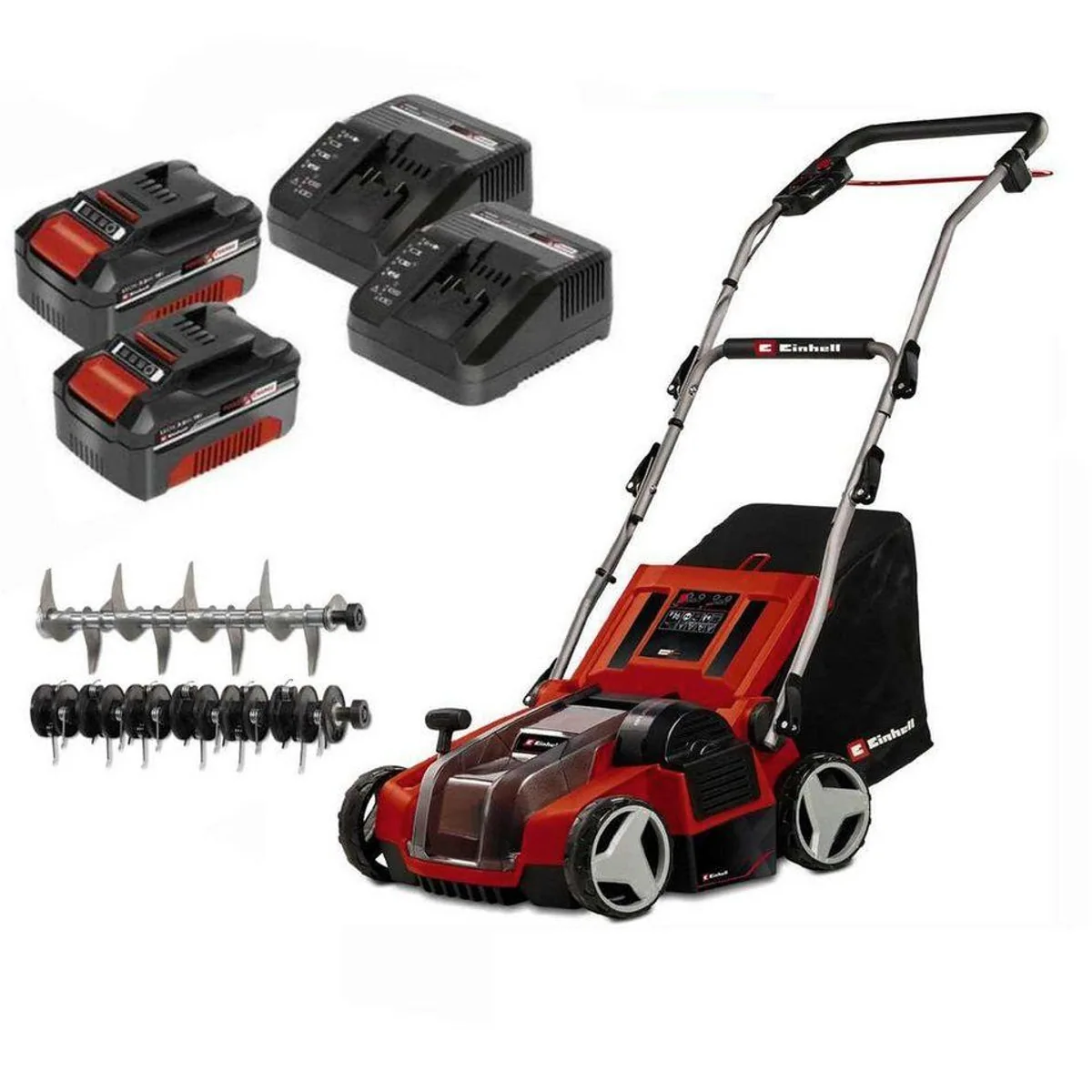 Einhell GE-SA 36/35 Li Akkurasenmäher, bürstenloser Motor, 3in1-Funktion