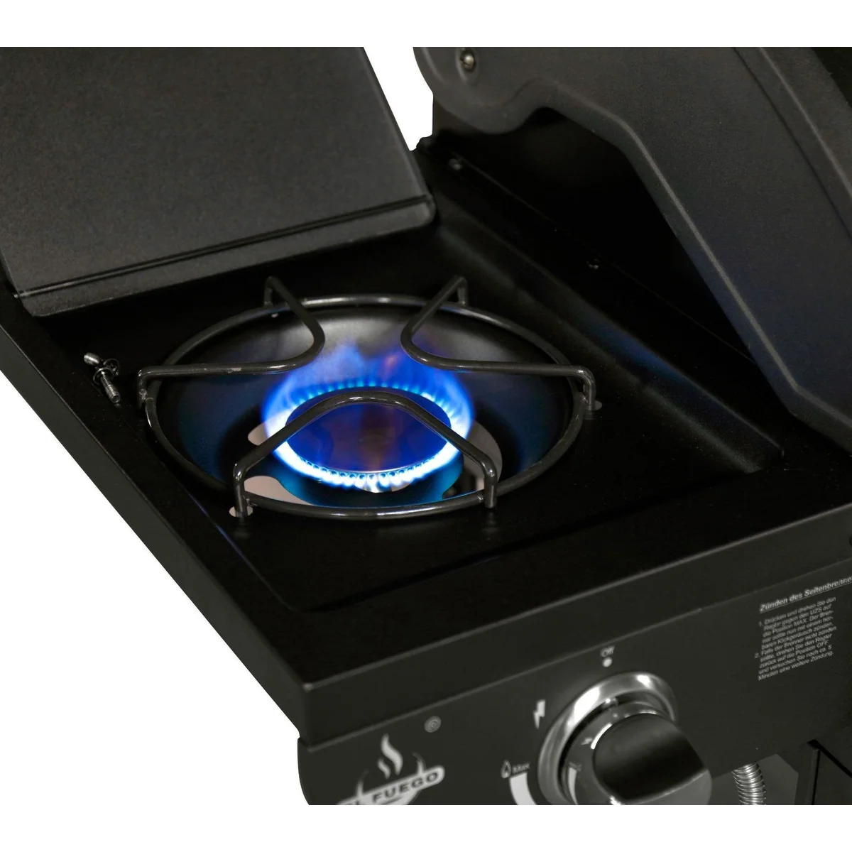 El Fuego Columbus Gasgrill, 5 Edelstahl-Brenner, 11,72 kW Leistung 4