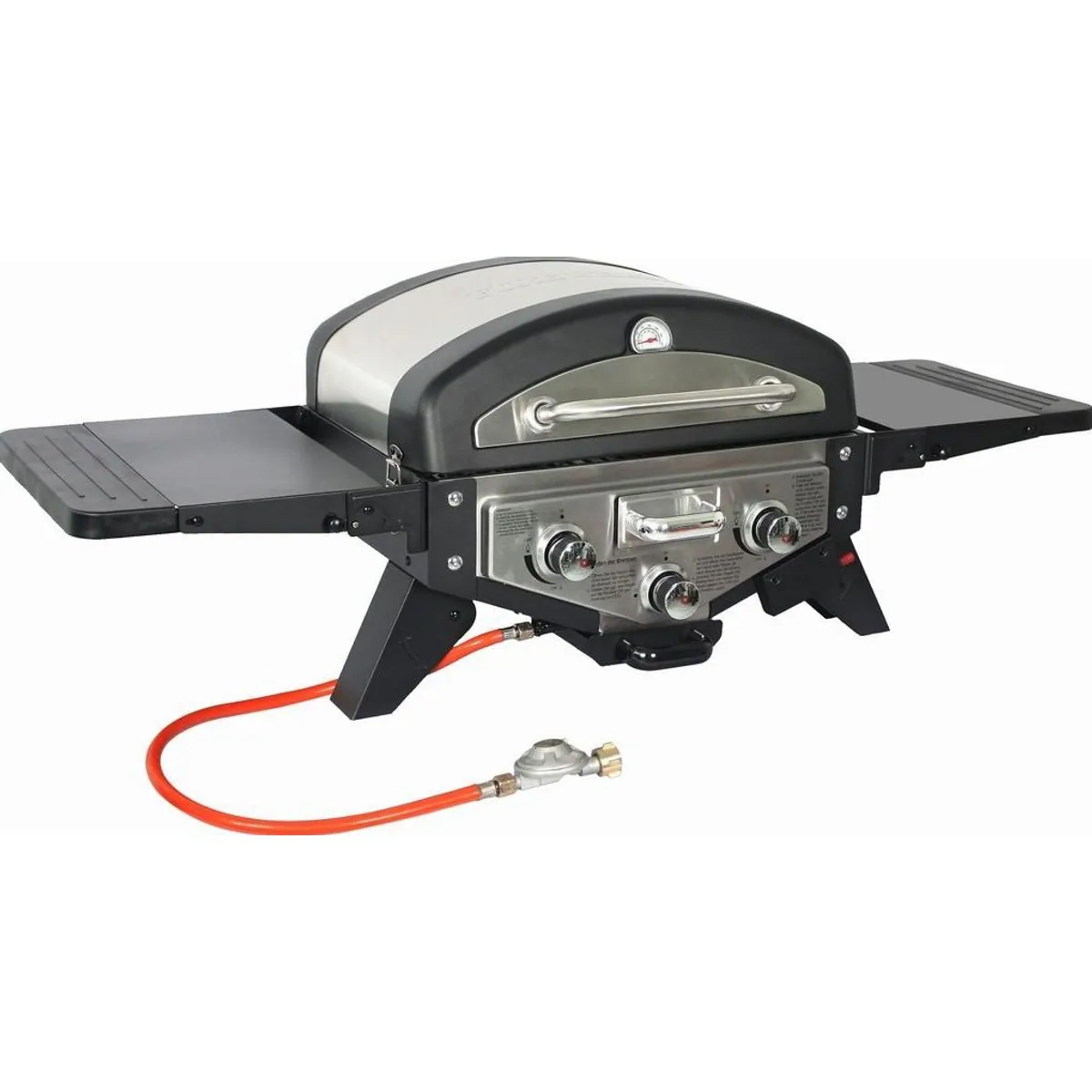 El Fuego Medison Tischgasgrill, 4,68 kW Gesamtleistung, Aromabox mit Brenner