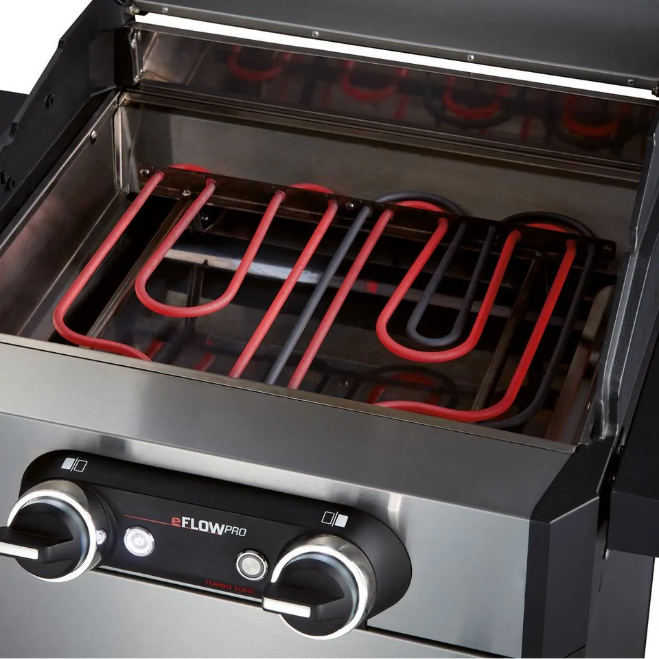 Enders eFlow Pro 2 Elektrogrill, Turbo Zone, große Grillfläche, stufenlos einstellbare Heizelemente 3