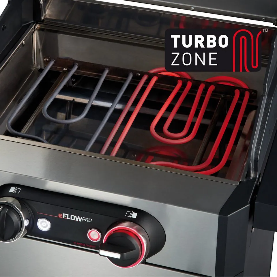 Enders eFlow Pro 2 Elektrogrill, Turbo Zone, große Grillfläche, stufenlos einstellbare Heizelemente 5