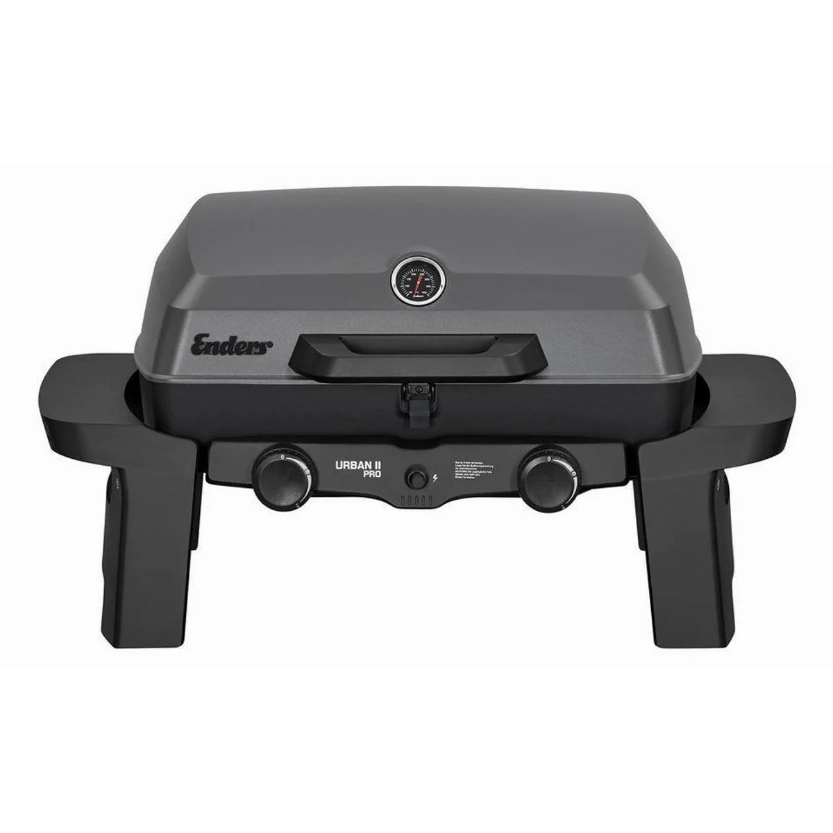 Enders Urban Pro II Gasgrill, 2 Edelstahlbrenner, emaillierter Gussrost 3