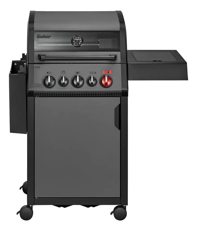 Enders Gasgrill HYDE 3 SIKR Turbo, 800°C Turbo Zone, Edelstahlbrenner, Sichtfenster 4