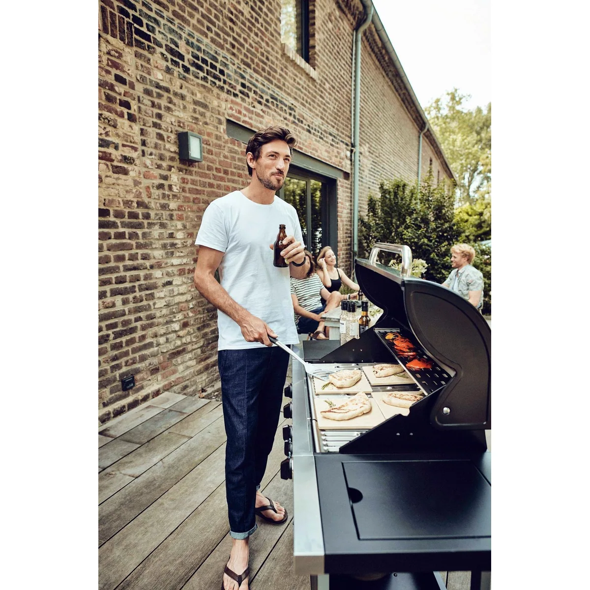 Enders Chicago 4 K Gasgrill, 4 Brenner, Edelstahl, 134,5x51x108 cm 2