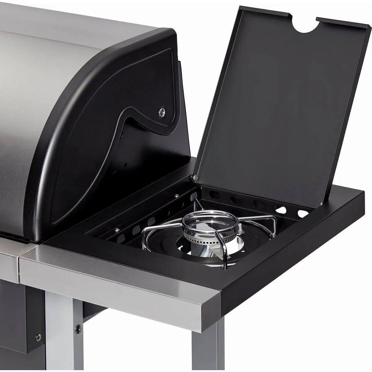 Enders Chicago 4 K Gasgrill, 4 Brenner, Edelstahl, 134,5x51x108 cm 4