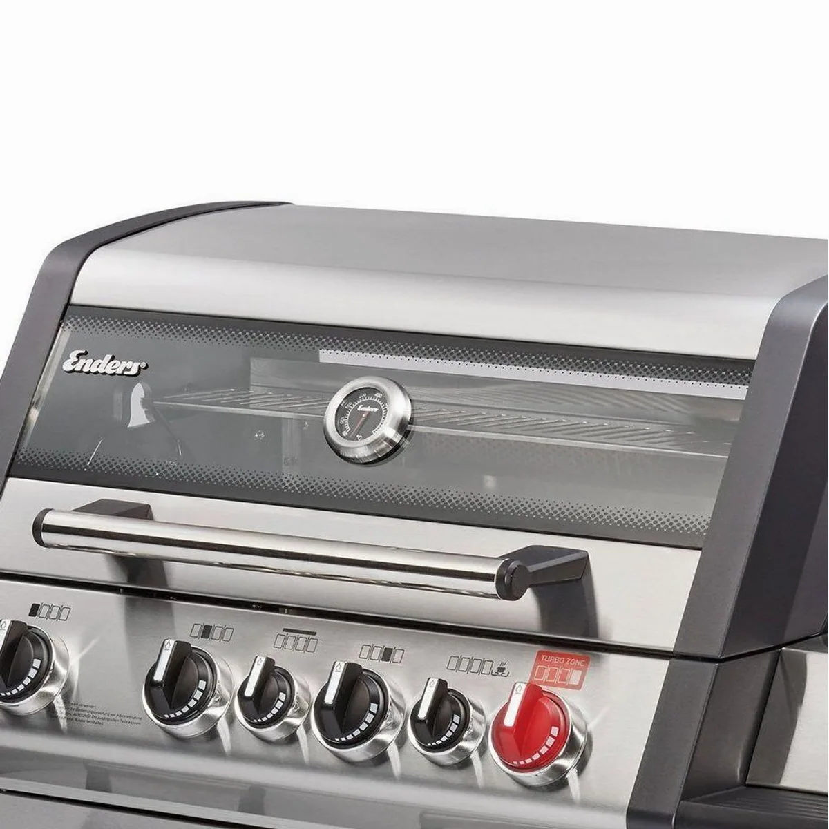 Enders Gasgrill Monroe Pro 4 SIK Turbo, 4 Edelstahlbrenner, Turbo Zone, Heat Range 2