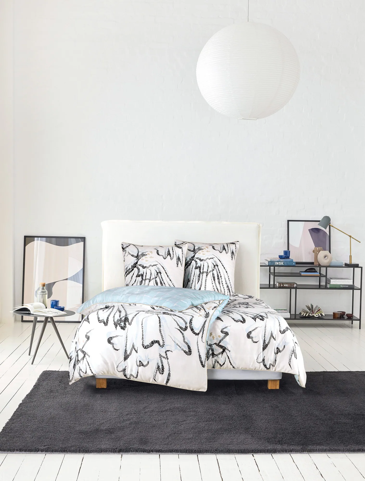 Esprit Wendebettwäsche Grace, Satin, 2-teilig, luxuriöser Schlafkomfort