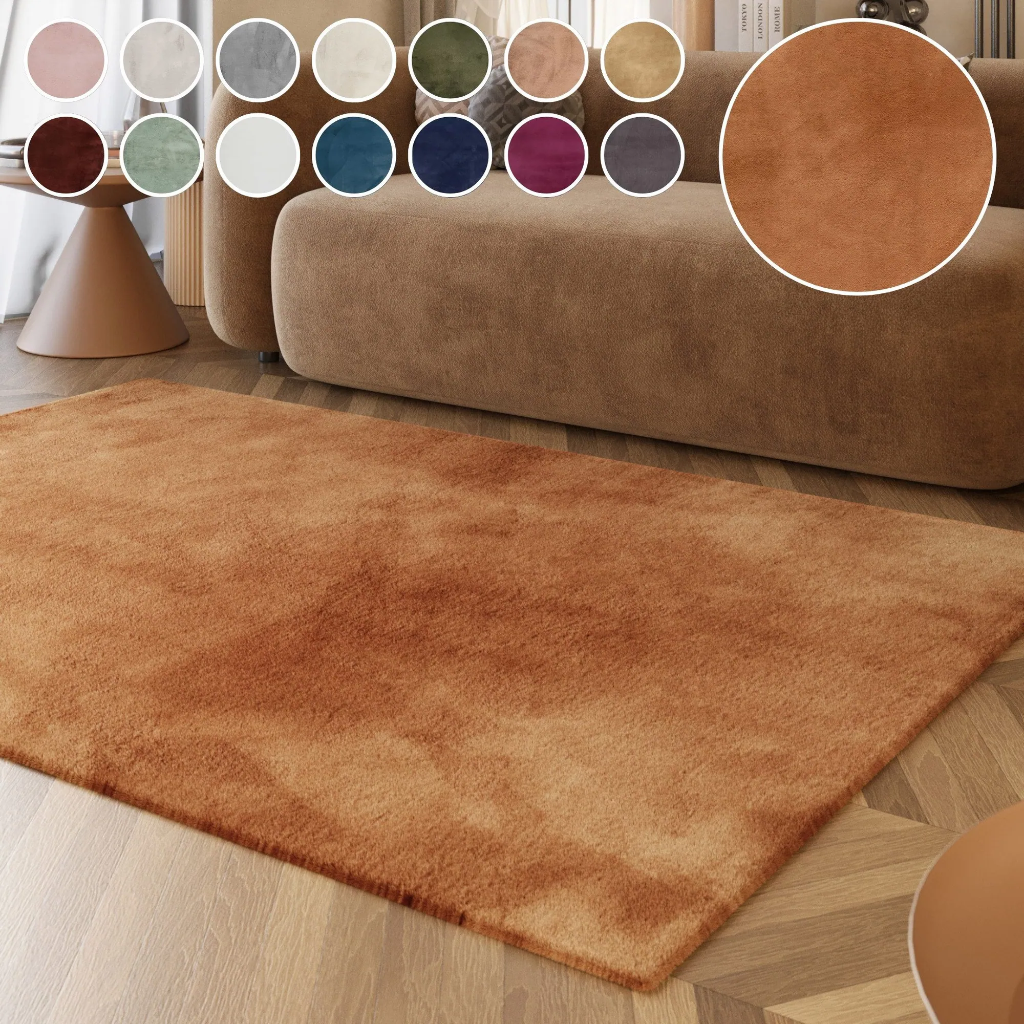 Esprit Hochflor-Teppich Alice ESP-4377, Kunstfell, weich und dicht, ideal für jeden Raum