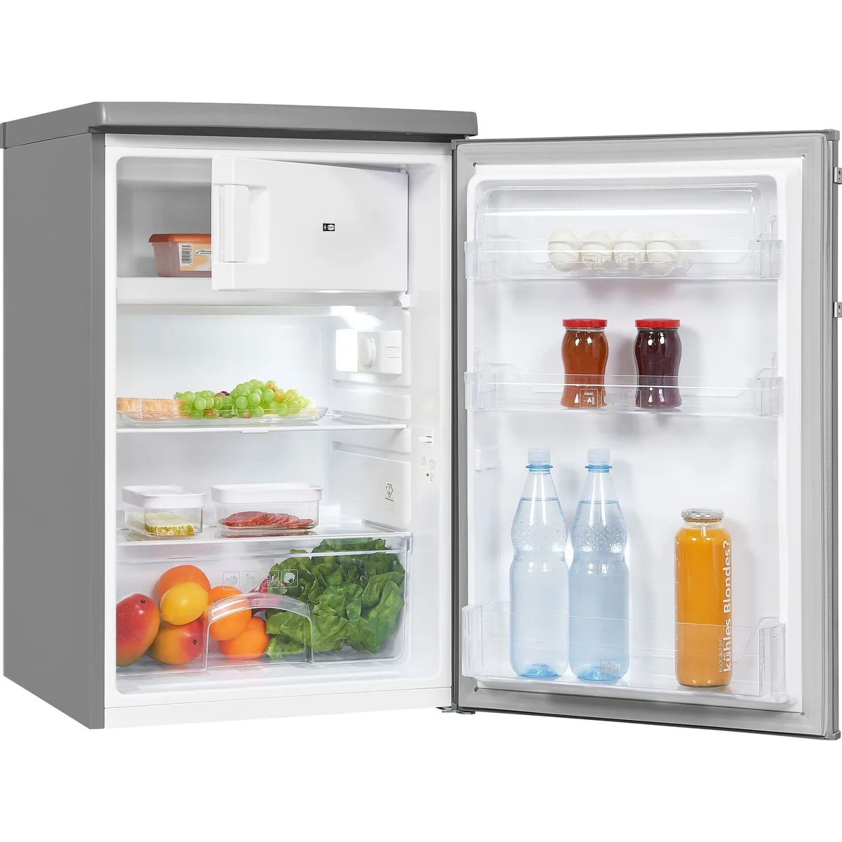 exquisit KS16-4-HE-040E Kühlschrank, 95 l Kühlvolumen, 14 l Gefriervolumen, 40 dB 3