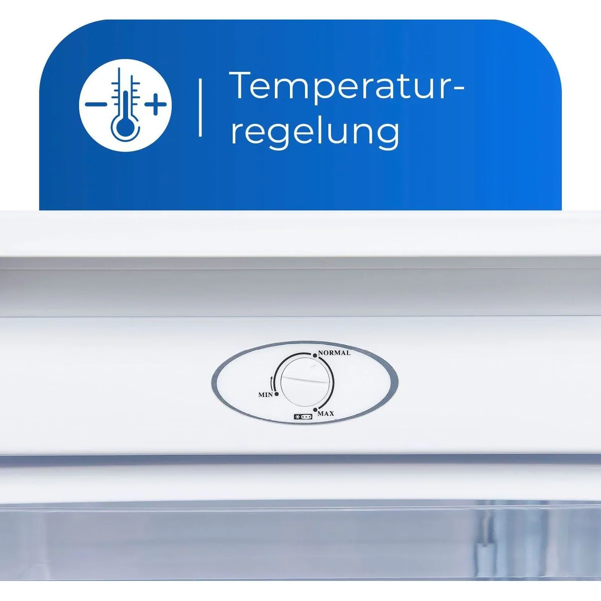 exquisit GS111-040E Gefrierschrank, 85 cm hoch, 64 l Volumen, 40 dB Geräuschpegel 5