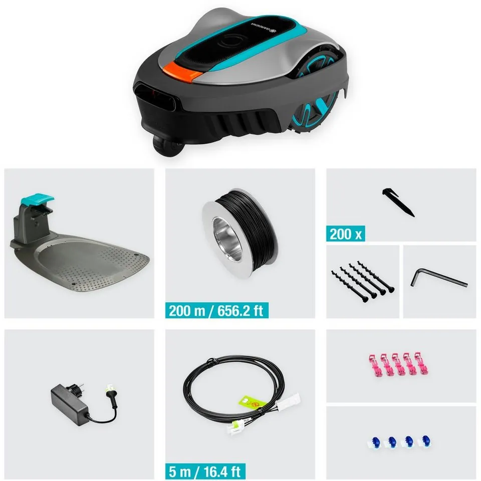GARDENA SILENO city Mähroboter, leise, programmierbar, für 600 m² 4