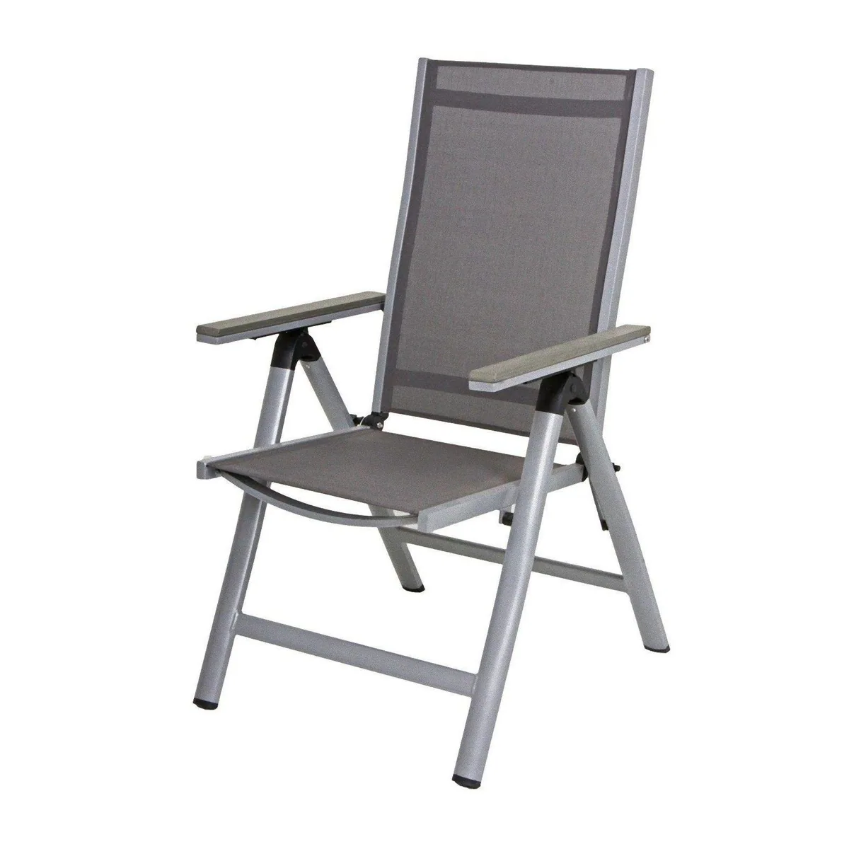 Garden Pleasure Hochlehner GRACE, Aluminium, verstellbarer Sitz, max. Belastbarkeit 120 kg
